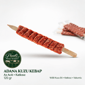 Pavli Adana Kuzu Kebap | Az Acılı • Katkısız • 120 gr