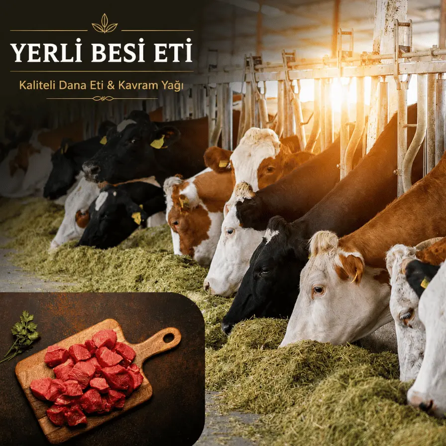 Pavli Mera Market fermente sucuk yapımında kullanılan yerli besi dana eti