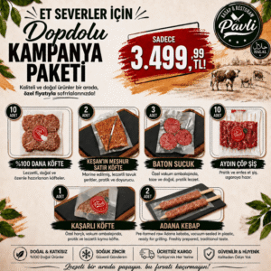 Et Severler için Dopdolu Kampanya Paketi