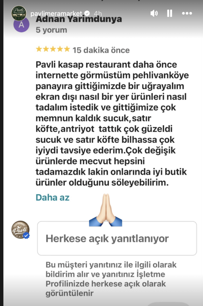 Müşteri deneyimi 3