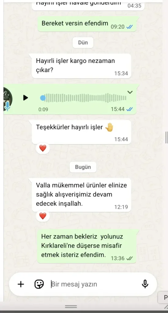 Müşteri deneyimi 1