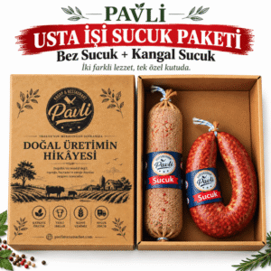 Pavli Usta İşi Sucuk Paketi - Bez & Kangal Sucuk